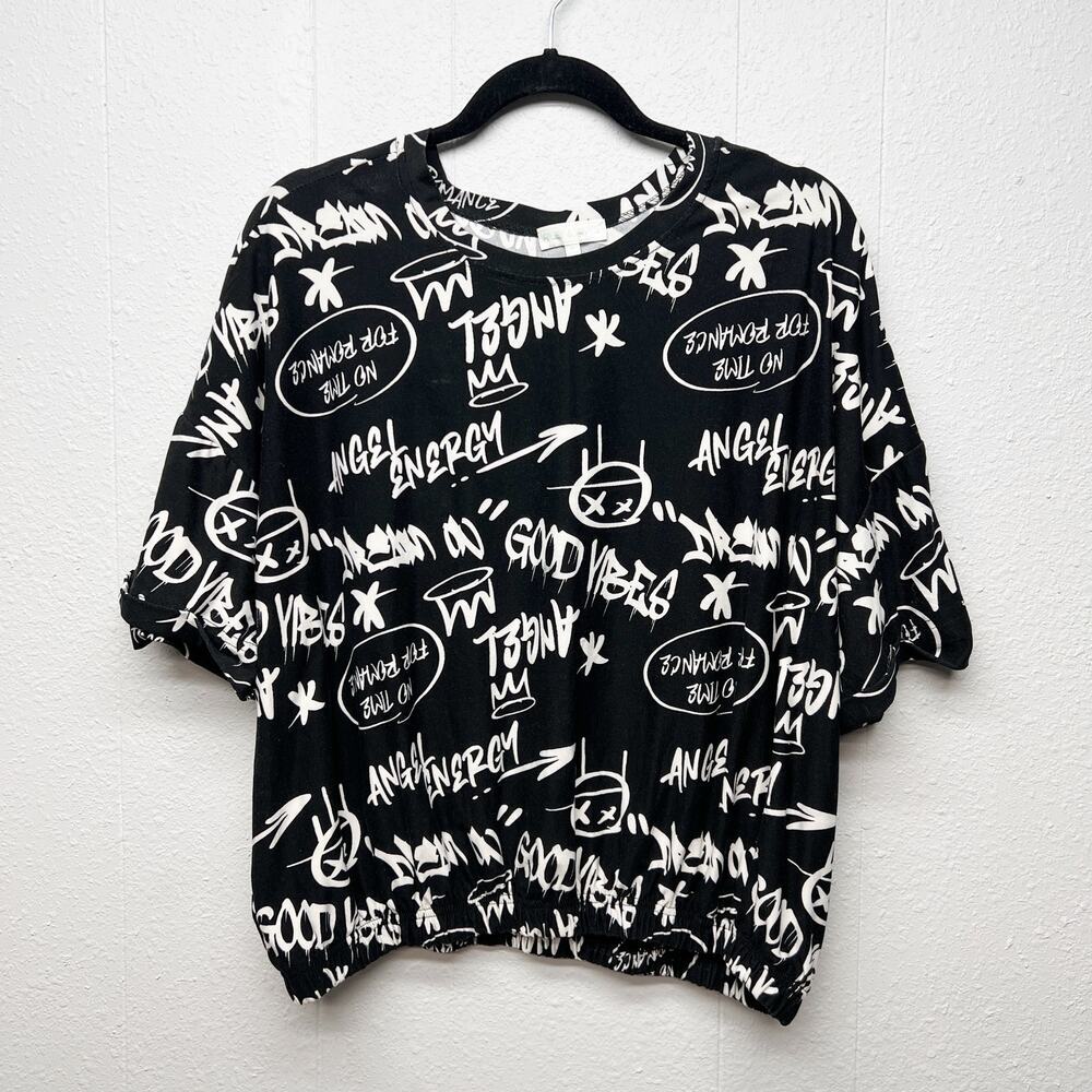 Riley & James Free-Spirited Womens Top 2X Relaxed Boxy Soft Casual Chic Feminine